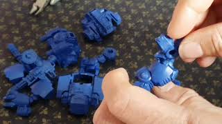 Quick build a Redemptor Dreadnought Warhammer 40000 Conquest [upl. by Gustafson]