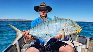 The Best Fishing in EXMOUTH and NINGALOO REEF Western Australia  Saltwater Fishing [upl. by Nary]