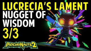 Lucrecia’s Lament All Nugget of Wisdom Locations  Psychonauts 2 Collectibles Guide [upl. by Thais]