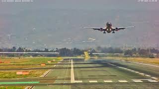 GO  AROUND jet2 flight from Birmingham at Málaga  Costa del Sol Airport  17th of April 2024 [upl. by Zeta]