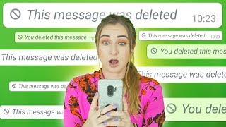 How To Read DELETED WhatsApp Messages [upl. by Elimac]