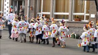 Carnavalstoet peuters 1ste kleuterklas en derde kleuterklas  De Stip Erembodegem [upl. by Ylehsa]