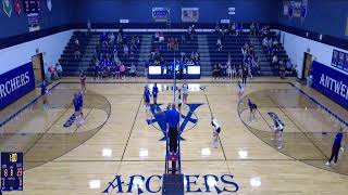 Antwerp vs Edon High School Girls Varsity Volleyball [upl. by Duma451]