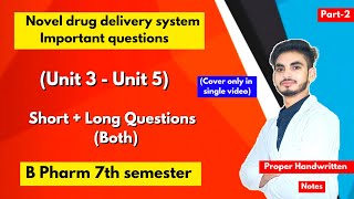 Ocular Drug Delivery system Definition Types amp Advantage ODDS L 1 UNIT 5 NDDS BPharm 7th Sem [upl. by Aneret380]