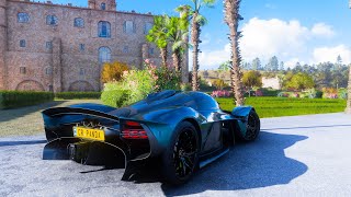 2023 Aston Martin Valkyrie  Forza Horizon 5  Thrustmaster TMX Gameplay [upl. by Adnilem]