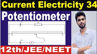 potentiometer class 12 physics  potentiometer experiment class 12  potentiometer [upl. by Arikihs]