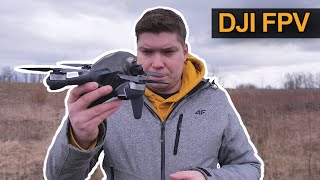 DJI Fpv Dron  mocny dron wyścigowy ale czy dla każdego Recenzja test [upl. by Hibbert251]