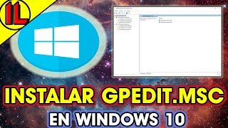 How to Enable GPEDITMSC on Windows 10 HOME 2021 Tutorial [upl. by Airpac777]