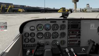 2 Airfoillabs Cessna 172 SP 161  Basic Setup [upl. by Innob]