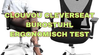 CLOUVOU CleverSeat Bürostuhl Ergonomisch Test [upl. by Enerod567]