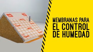 Membranas para control de humedad en la construcción  MATHIESEN [upl. by Aliek]