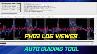 How To Analyze Your PHD2 Auto Guiding Logs  FREE SOFTWARE [upl. by Sylado]