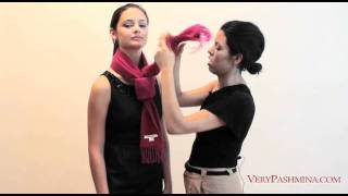 How To Tie A Scarf  10 Stylist Suggestions [upl. by Ingunna]