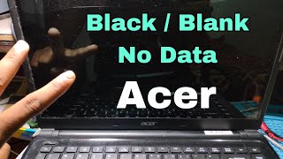 All Types Acer Laptop Screen Black Blank Screen Problem Solved For One Shortcut KeyMacnitesh2024 [upl. by Phillis]