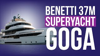 Benetti 37M SuperYacht Goga the Goldilocks of SuperYachts [upl. by Annohs]