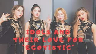 Idols singdancereact to MAMAMOO 마마무 Egotistic 너나 해 [upl. by Whitver]