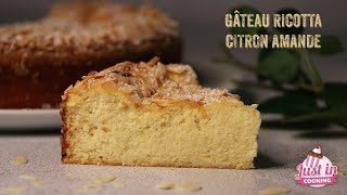 Recette de Gâteau Moelleux Ricotta Amande Citron [upl. by Germaine632]