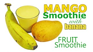 Mango Smoothie Recipe  Mangoes Tropical Smoothie  Tropical Fruit Smoothie Recipes  HomeyCircle [upl. by Fariss]