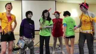 PANELSTUCK 50 Homestuck Panel at Animinneapolis 2013 [upl. by Fakieh]