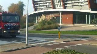 Uitruk Brandweer Krommenie naar Spaander hotel Volendam [upl. by Nojed]