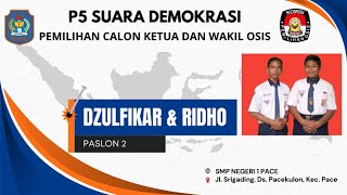 KANDIDAT CALON KETUA DAN WAKIL OSIS PASLON 2 [upl. by Dearborn890]