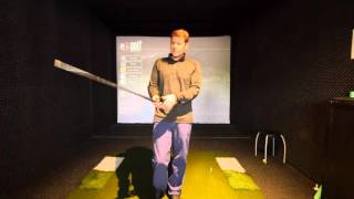 Clubhead Speed Drill  Sam Goulden Golf [upl. by Ellitnahc]