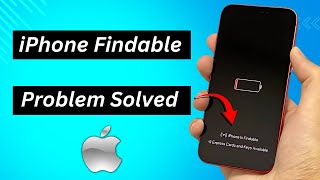 How to Fix iPhone is Findable and Wont Turn On  iPhone is Findable After Power Off [upl. by Notkcorb]