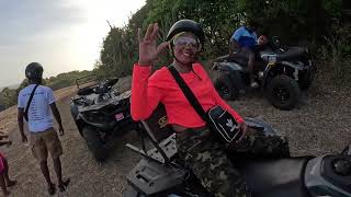 Quad Bike Riding St Vincent [upl. by Llenoj]