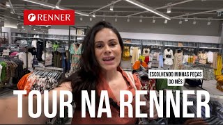 TOUR NA RENNER  MINHAS ESCOLHAS DO MÊS 20 off cupom ERICA pelo link [upl. by Anytsyrk820]