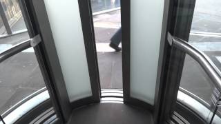 Mitsubishi hydraulic glass elevator at Museum of London [upl. by Aivad520]