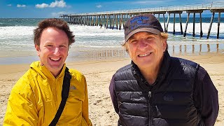 Exploring the La La Land Pier in Hermosa Beach California [upl. by Sanoj]