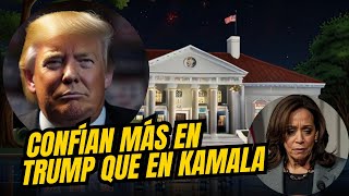 Los votantes confían mas en Trump Que en Kamala [upl. by Elkraps]