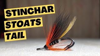 A Stoats Tail for AUTUMN SALMON  Fly Tying Tutorial [upl. by Noswal821]