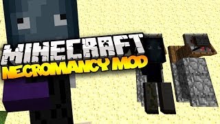 Minecraft NECROMANCY MOD Bring your own monster to life  Mod Showcase [upl. by Irat]