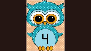 Learn Numbers 020 with Blue Owl Flashcards  Fun Counting Game for Preschool amp Kindergarten [upl. by Isaacs]