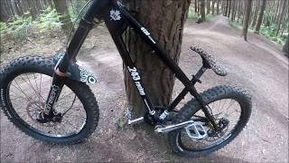 Retro Hardcore Hardtail  Freeride  Kinver [upl. by Oniram]