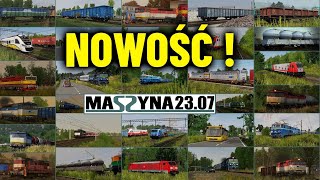 NOWOŚĆ  MASZYNA 2307 🚂 NOWA WERSJA DARMOWEGO SYMULATORA KOLEJOWEGO [upl. by Gora]