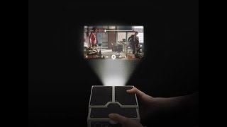 الحلقة49 طريقة صنع بروجكتور او شاشة عرض بواسطة كرتون و هاتف  How To Make DIY Phone Projector [upl. by Stefa776]