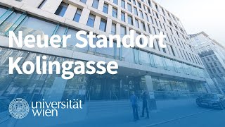 Kolingasse Neuer Standort der Universität Wien eröffnet [upl. by Freida]