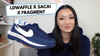 LDWaffle x sacai x Fragment  Review and on feet [upl. by Akehsal49]