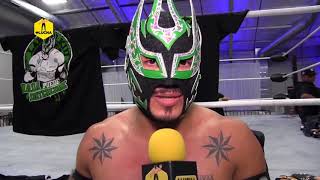 Laredo Kid quotMecha Wolf te voy a demostrar que el ídolo en Martinez Entertainment soy yoquot [upl. by Shippee]