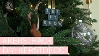 KERSTHACK 5 x leuke kerstboomdecoratie die je zelf kan maken [upl. by Ploch952]