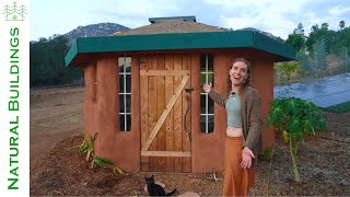 Building A House With Pallets OFFGRID [upl. by Ecitnirp]