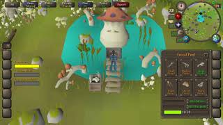 OSRS How to use the mycelium pool and enriched bones [upl. by Maddie]