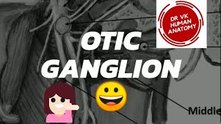 OTIC GANGLION GROSS ANATOMY IN JUST TWO✌🏻MINUTES  NEW VIDEO 2018 [upl. by Origra]