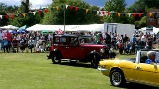 Hartley Wintney Festival 2011 Best Prewar car award [upl. by Seraphim]