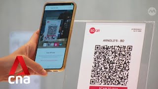 Upgraded QR payment system on trial in Singapore [upl. by Rubens]