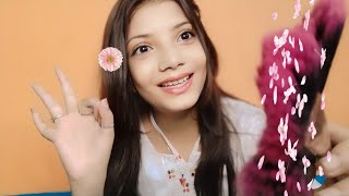 ASMR  Bestie Doing your Birthday Party Makeup MY REAL VOICE 😍💄 [upl. by Yllil]