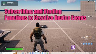 Subscribing and Binding Functions to Device Events in the Verse Language [upl. by Aicatsana]