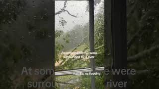 Asheville North Carolina flooding ncflooding ashevillenorthcarolina [upl. by Bernadene123]